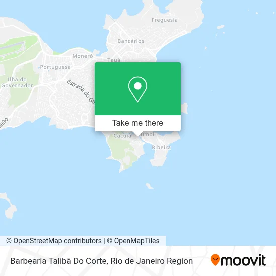 Barbearia Talibã Do Corte map
