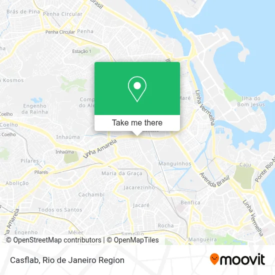 Casflab map