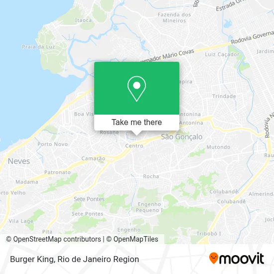 Burger King map
