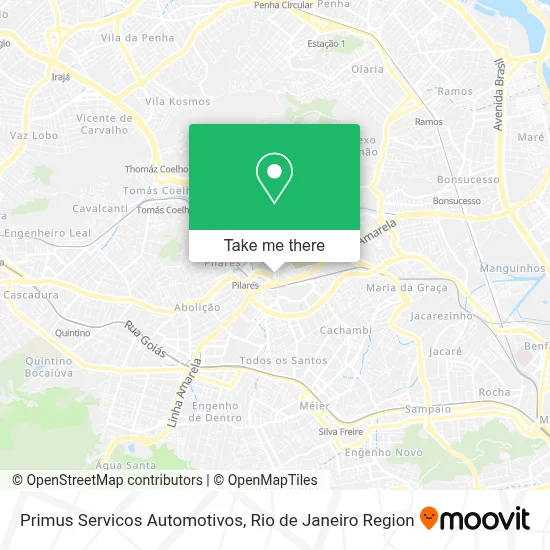 Primus Servicos Automotivos map