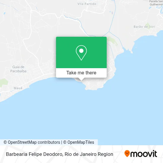 Barbearia Felipe Deodoro map