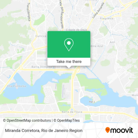 Miranda Corretora map