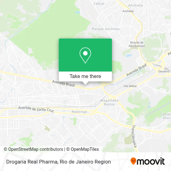 Drogaria Real Pharma map