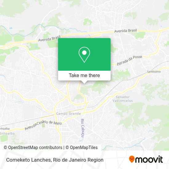 Comeketo Lanches map