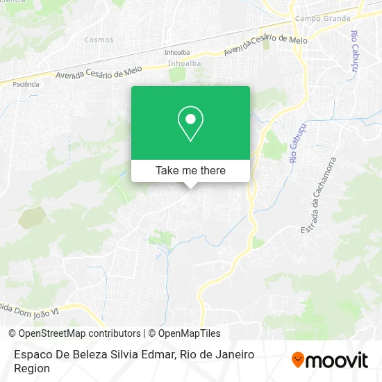 Espaco De Beleza Silvia Edmar map