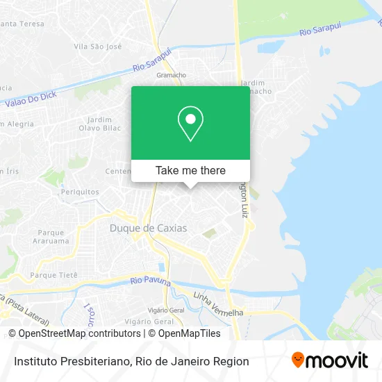 Instituto Presbiteriano map