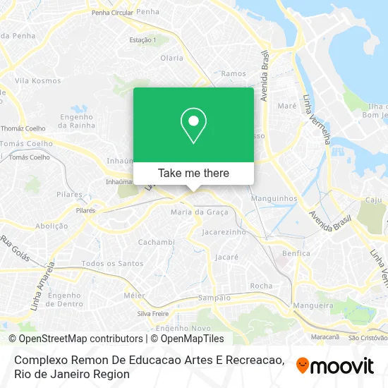 Complexo Remon De Educacao Artes E Recreacao map