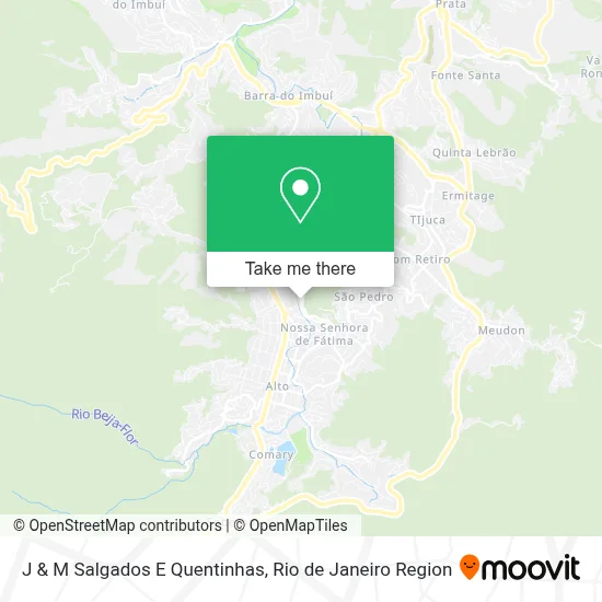 J & M Salgados E Quentinhas map