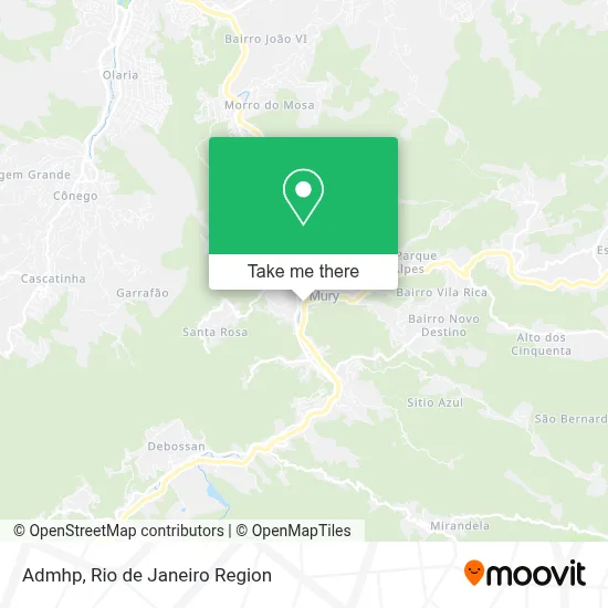 Admhp map