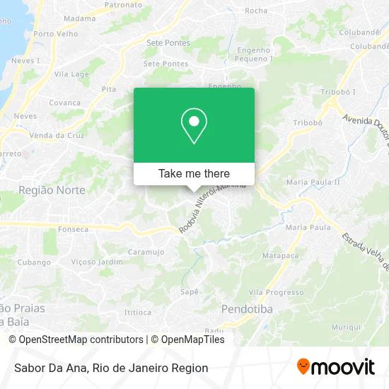 Sabor Da Ana map