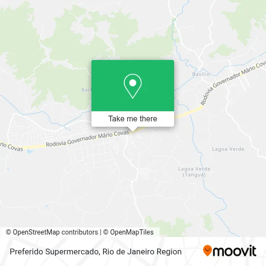 Preferido Supermercado map