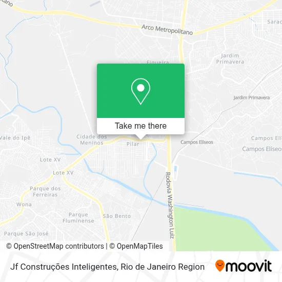 Jf Construções Inteligentes map