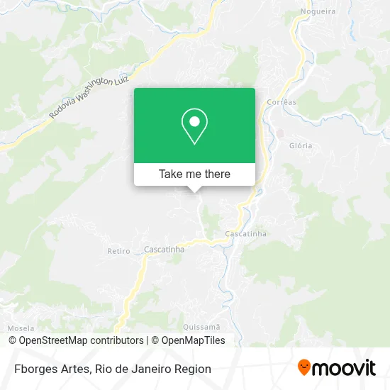 Fborges Artes map