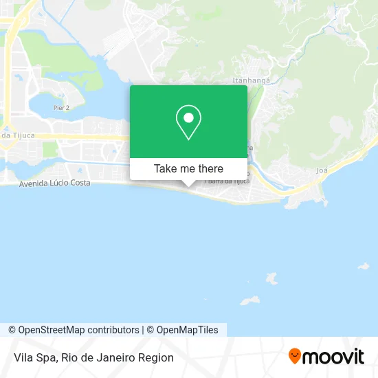 Vila Spa map