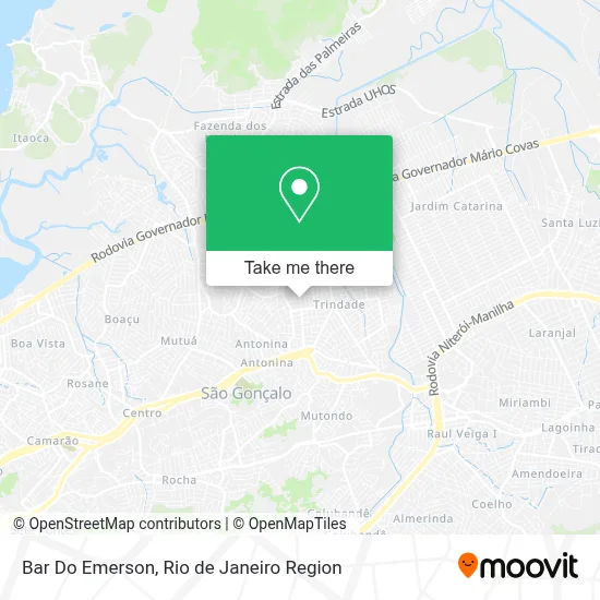 Bar Do Emerson map