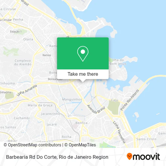 Barbearia Rd Do Corte map