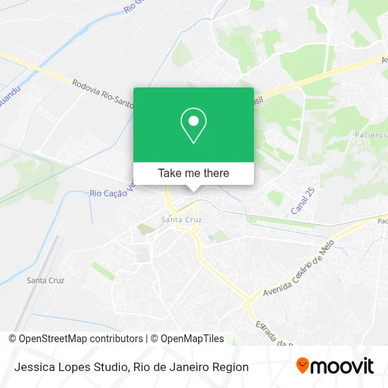 Jessica Lopes Studio map