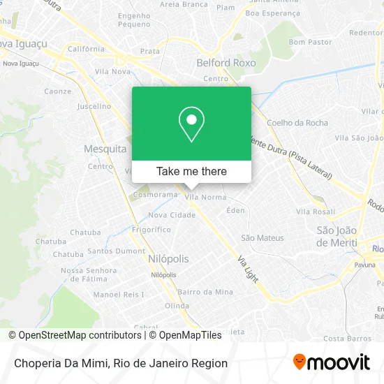 Choperia Da Mimi map
