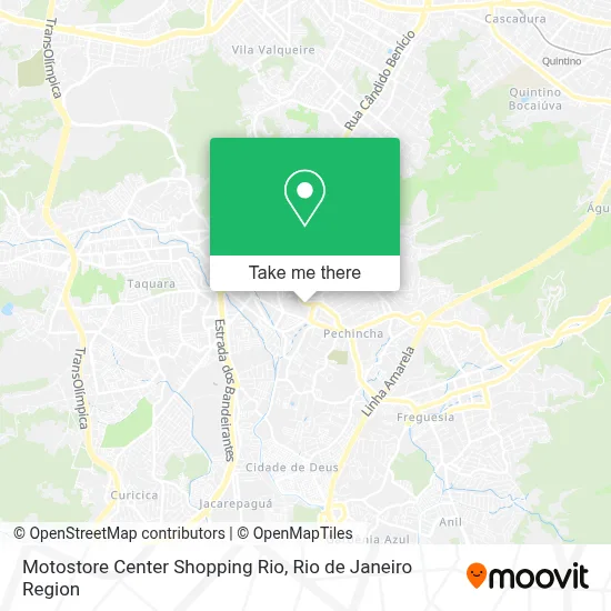 Motostore Center Shopping Rio map