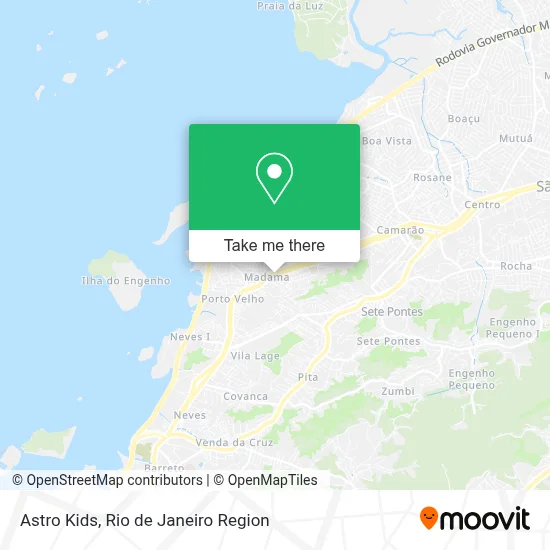 Astro Kids map