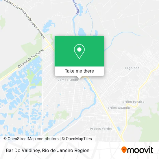 Bar Do Valdiney map