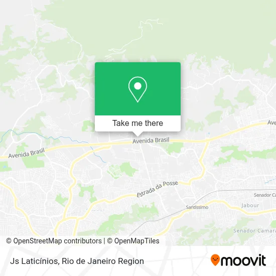 Js Laticínios map