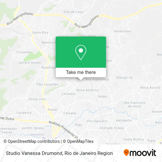 Studio Vanessa Drumond map