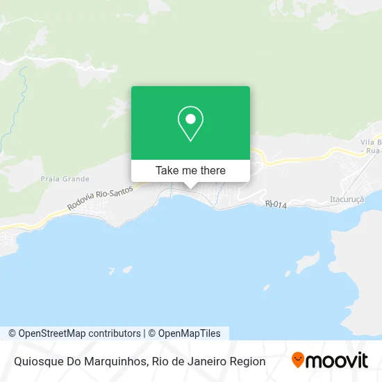 Quiosque Do Marquinhos map