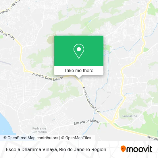 Escola Dhamma Vinaya map