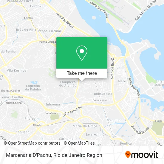 Marcenaria D'Pachu map