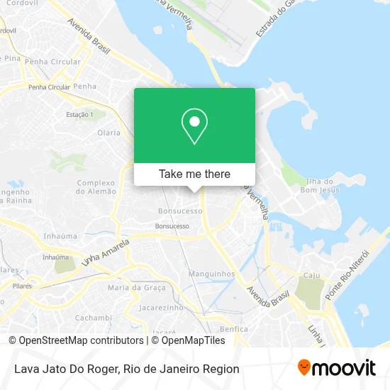 Lava Jato Do Roger map