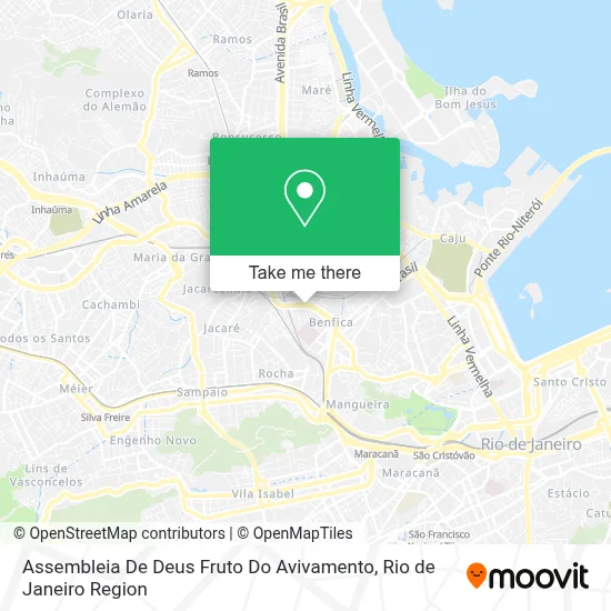 Assembleia De Deus Fruto Do Avivamento map