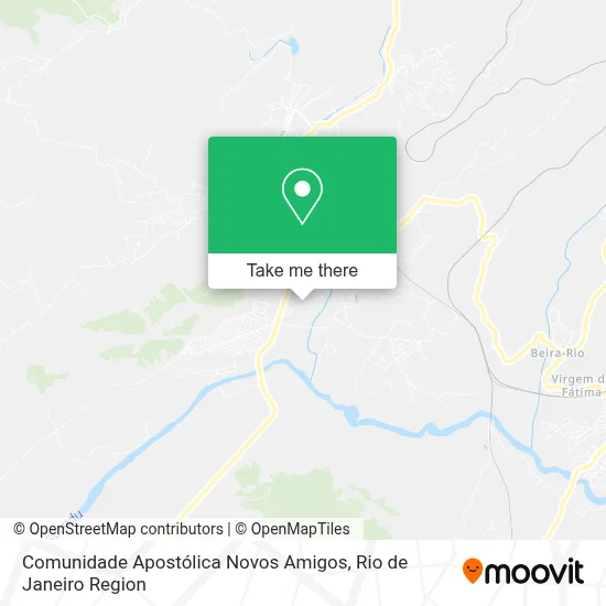 Comunidade Apostólica Novos Amigos map