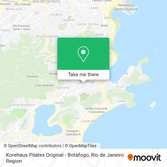 Korehaus Pilates Original - Botafogo map