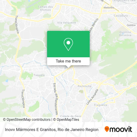 Inovv Mármores E Granitos map