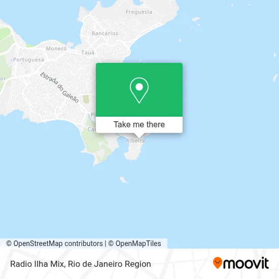 Radio Ilha Mix map