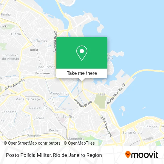 Posto Polícia Militar map
