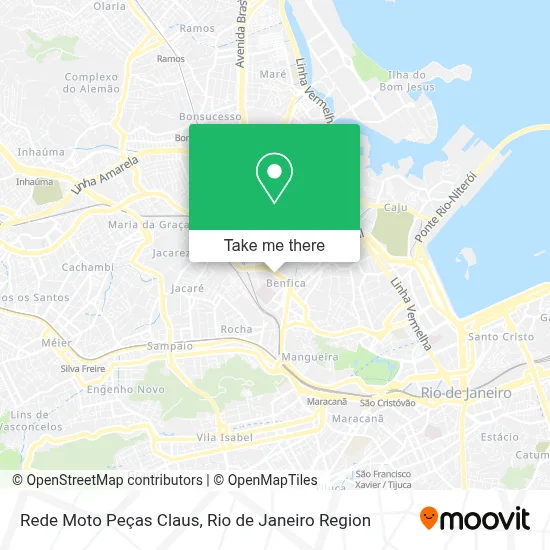 Rede Moto Peças Claus map