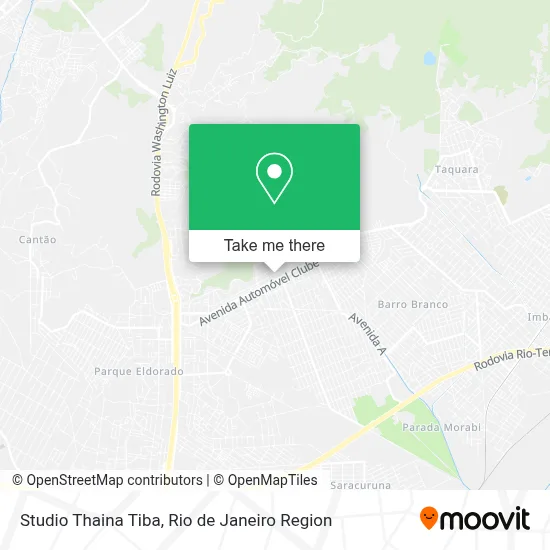 Studio Thaina Tiba map