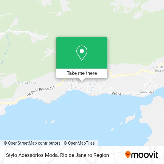 Stylo Acessórios Moda map