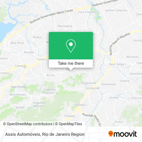Assis Automóveis map