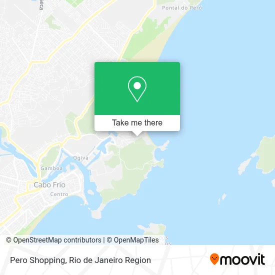 Pero Shopping map