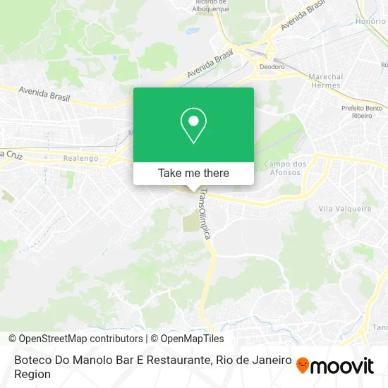 Boteco Do Manolo Bar E Restaurante map
