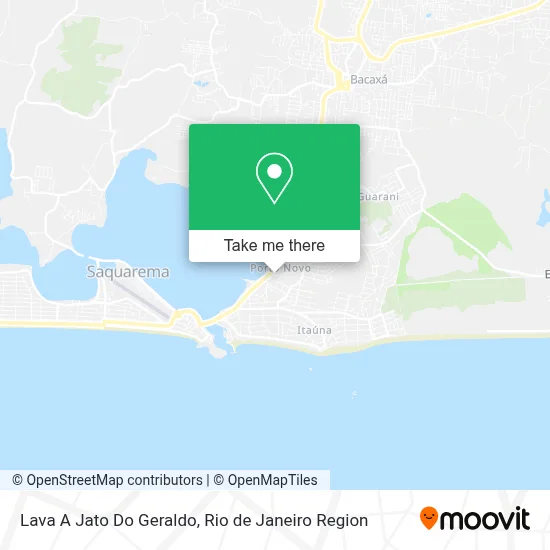 Lava A Jato Do Geraldo map