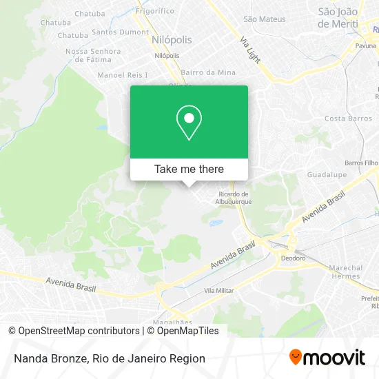Nanda Bronze map
