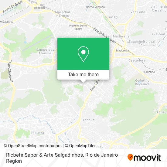 Ricbete Sabor & Arte Salgadinhos map