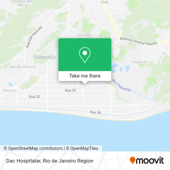 Dac Hospitalar map