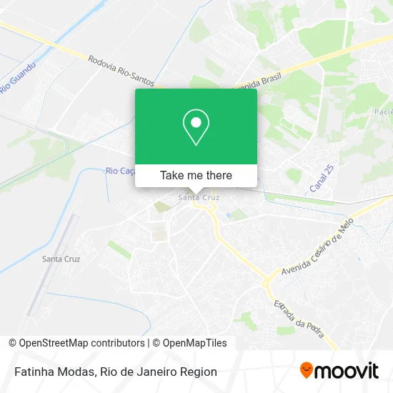Fatinha Modas map