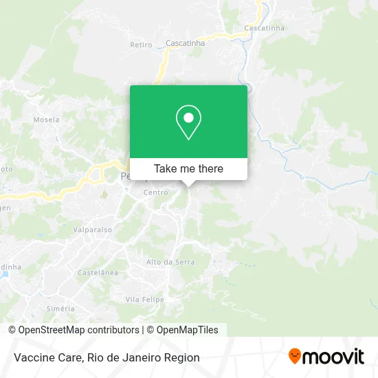 Vaccine Care map