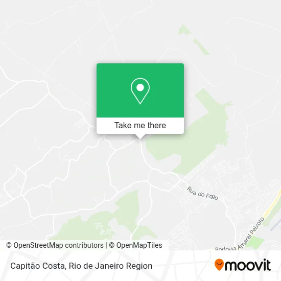 Capitão Costa map